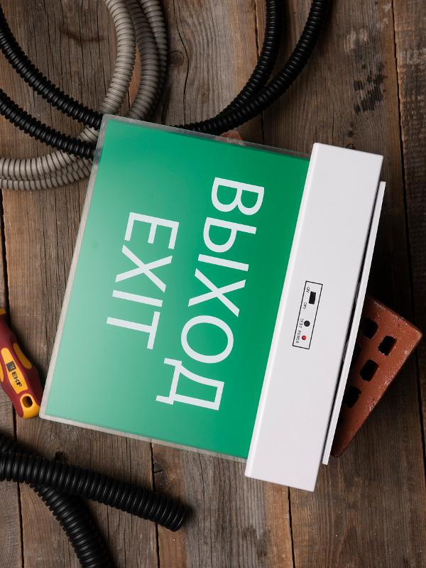 Светильник аварийного освещения EXITplus-101 одностор. LED | EXITP-SS-101-LED | EKF — миниатюра 8