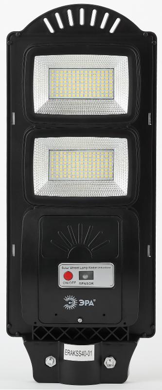 Светильник светодиодный уличный на солн.батарее SMD 40W, с датч. движ., ПДУ, 700lm, 5000К, IP65 | Б0046799 | ЭРА — миниатюра 3