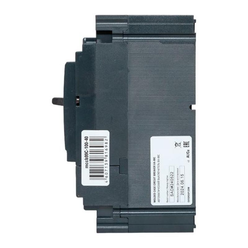 Выключатель автоматический ВА-99C (Compact NS) 100/40А 3P 36кА EKF PROxima | mccb99C-100-40 | EKF — миниатюра 12