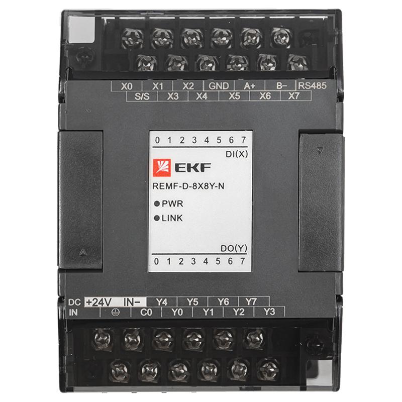 Модуль дискретного в/в REMF 8/8 N PRO-Logic | REMF-D-8X8Y-N | EKF — миниатюра 13