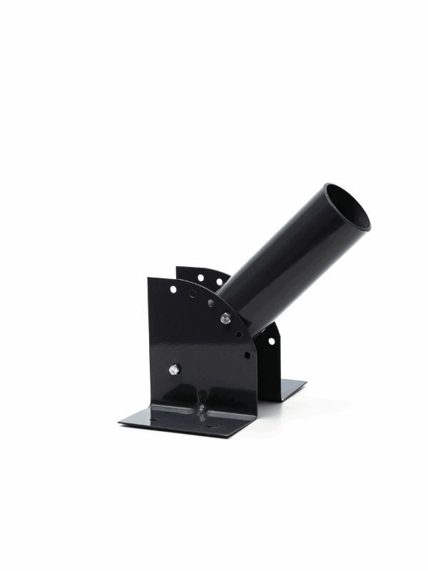 Держатель на стену для для консольного светильника PSL D60*1.5-GR серый | .5028173 | Jazzway — миниатюра 2