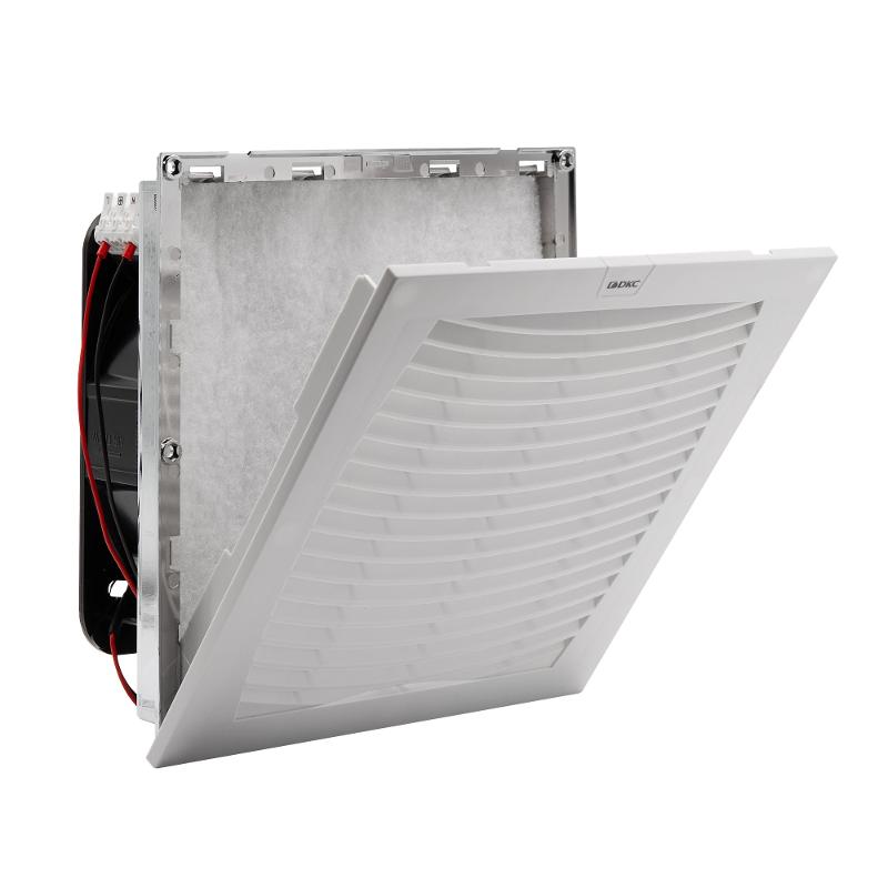 Вентилятор с фильтром ЭМС 480 м3/ч, 48В DC, 255х255 мм, IP54 | R5MCV25048 | DKC — миниатюра 3