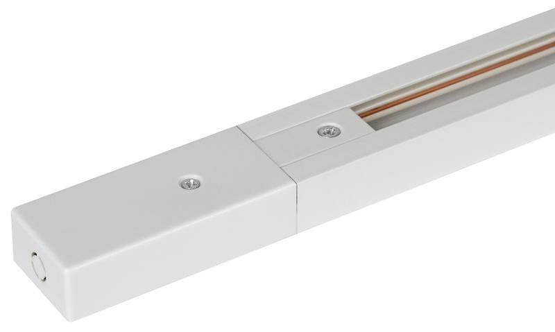 Комплект  TR-SET-200-1PT-PC WH шинопровод однофазный с профилем для натяжного потолка 2м белый | Б0072544 | ЭРА — миниатюра 5
