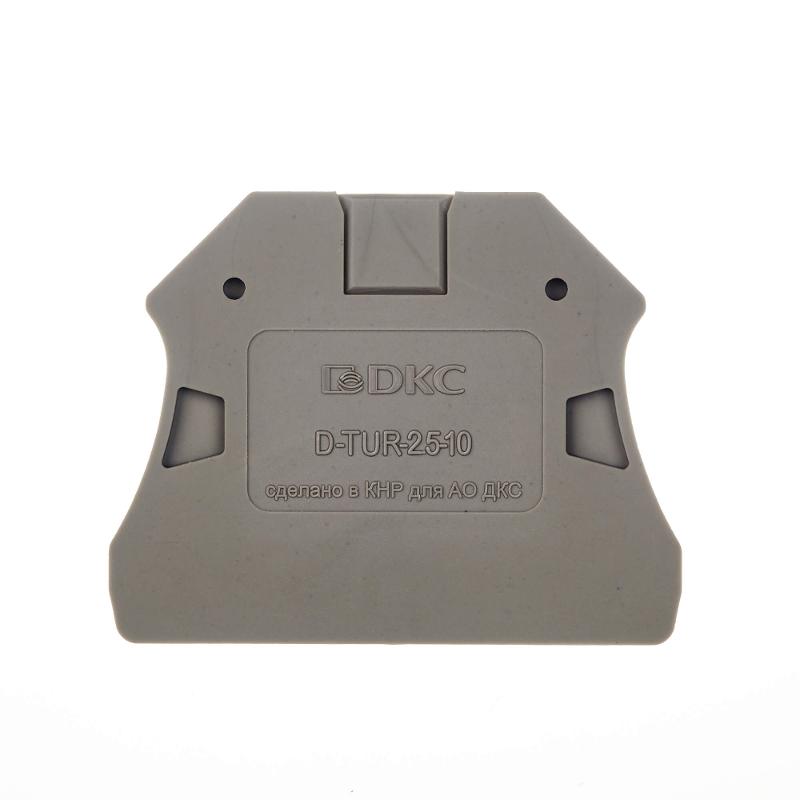 Изолятор торцевой для клемм TUR-2.5...10 | D-TUR-2.5-10 | DKC — DKC (ДКС)