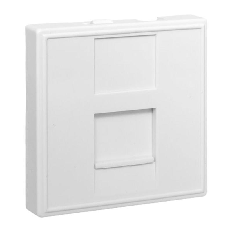 Розетка RJ45 кат. 6, 2 модуля EKF | E2MK016-135-10 | EKF — EKF