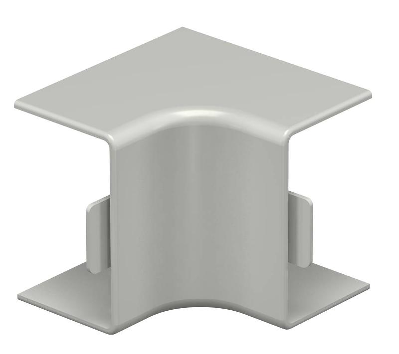Крышка внутреннего угла кабельного канала WDK 25x40 мм (ПВХ,серый) (WDK HI25040GR) | 6158269 | OBO Bettermann — OBO Bettermann