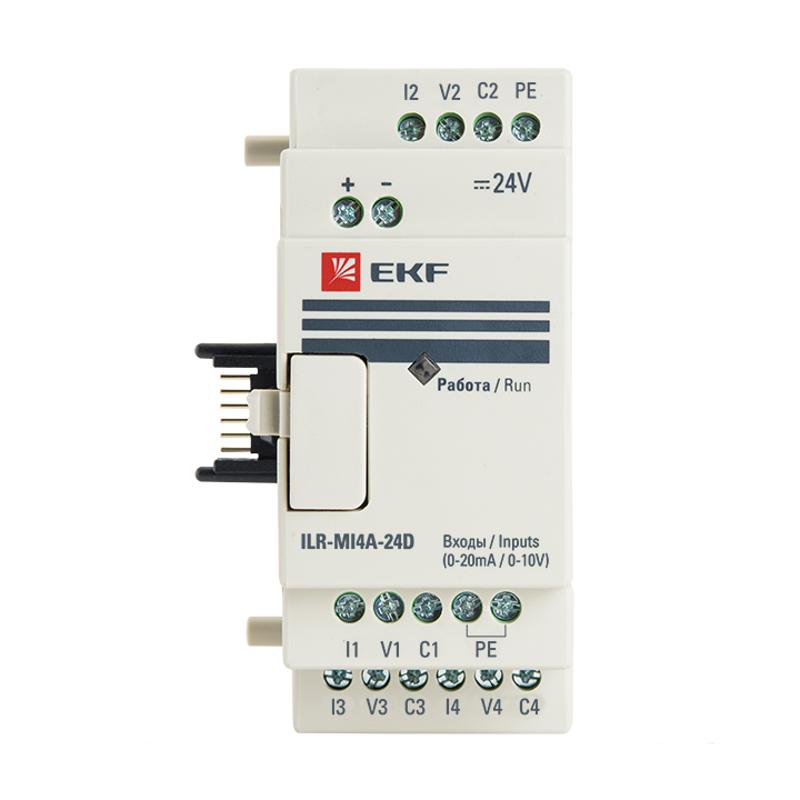Модуль аналогового ввода 4 24В PRO-Relay EKF PROxima | ILR-MI4A-24D | EKF — миниатюра 2