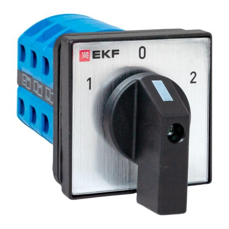 Переключатель кулачковый ПК-1-43 25А 3P «1-0-2» IP65 | pk-1-43-25-65 | EKF — миниатюра 1