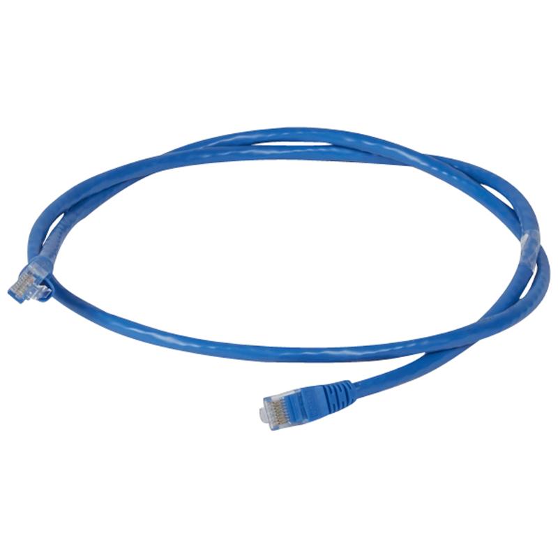 Коммутационный шнур RJ 45 - категория 6 - U/UTP - PVC - неэкранированный - 1 м - голубой | 051772 | Legrand — Legrand