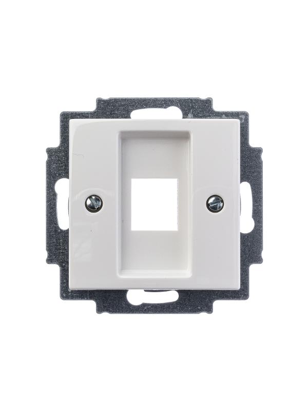 ABB Basic 55 Альп. белый Плата центральная 1-я для коммуникац розеток 0210, 0211 и 0219 | 1753-0-0213  | 2CKA001753A0213 | ABB — миниатюра 4