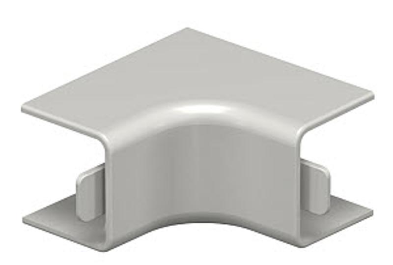Крышка внутреннего угла кабельного канала WDK 20x20 мм (ПВХ,серый) (WDK HI20020GR) | 6158226 | OBO Bettermann — миниатюра 2