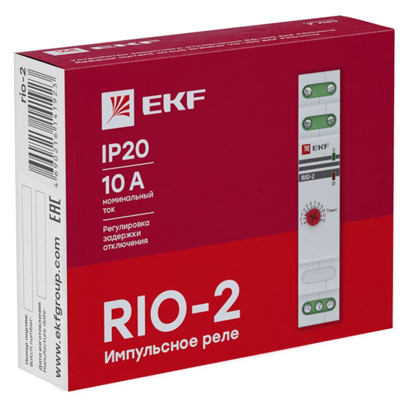 Импульсное реле с задержкой отключения RIO-2 EKF PROxima | rio-2 | EKF — миниатюра 2