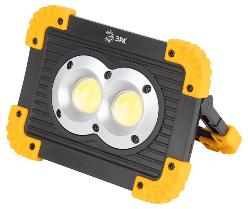 Фонарь светодиодный прожекторный аккумуляторный PA-803 на батарейках 10Вт COB + 3Вт LED, 4 режима | Б0054037 | ЭРА — ЭРА (Энергия света)