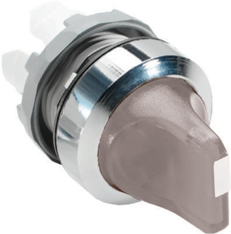 Переключатель M2SS2-21C (короткая ручка) прозрачный 2-х позицион ный с подсветкой (только корпус) 90# с фиксацией | 1SFA611201R2108 | ABB — ABB
