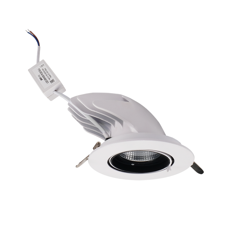 Светильник светодиодный встраиваемый downlight ДВО PLED DL4 30W 4000K 24° поворот White IP40 | .5021907 | Jazzway — миниатюра 2