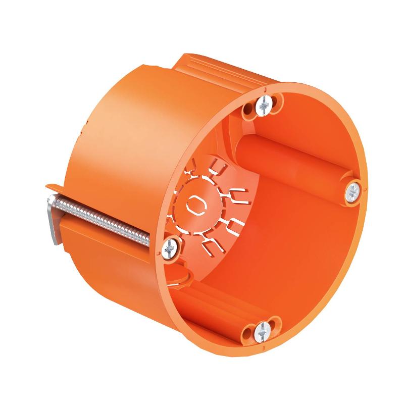 Коробка монтажная для полой стены 68х47 мм, D68mm, H47 mm, без галогена, IP30, 6 вводов (HG 47) | 2003802 | OBO Bettermann — OBO Bettermann