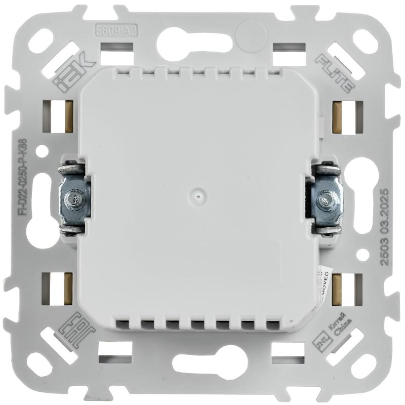 FLITE Светорегулятор проходной LED (для светодиодных ламп и КЛЛ) 250Вт СС16-5-1-ФлЛ льняной | FI-D22-0250-P-K88 | IEK — миниатюра 3