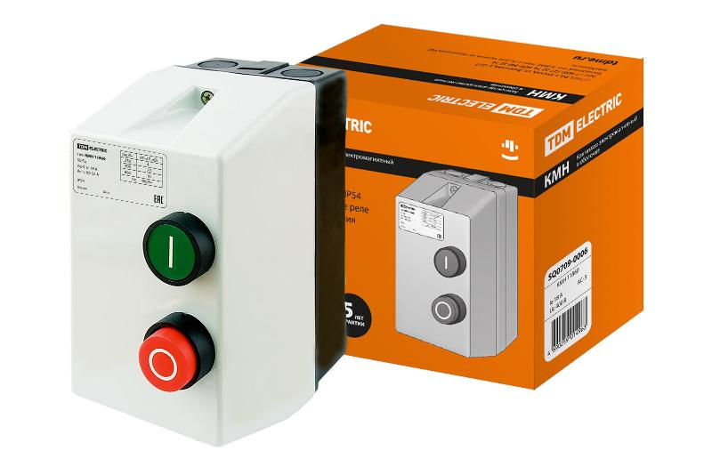 Контактор КМН11860 18А в оболочке  Ue=380В/АС3 IP54  | SQ0709-0006 | TDM — TDM ELECTRIC