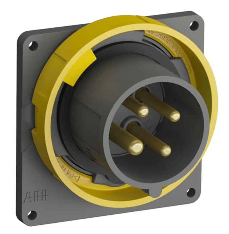 Вилка с прямым фланцем Easy&Safe 316EBU4W,16A,3P+E,IP67,4ч|2CMA101262R1000| ABB — ABB
