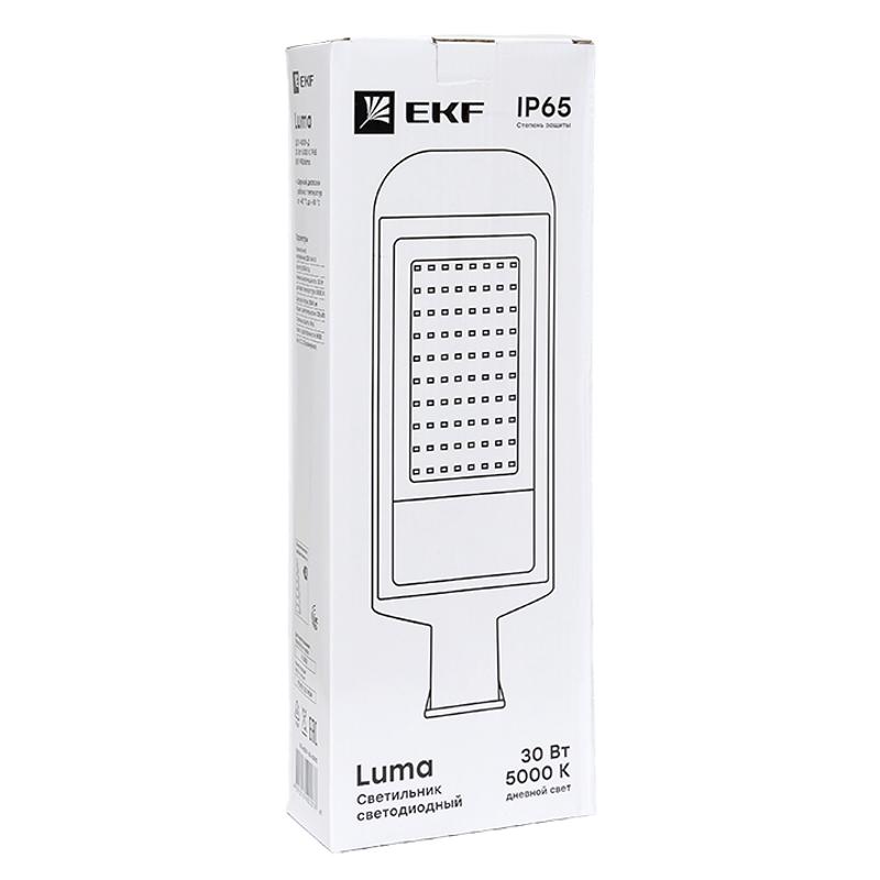 Светильник светодиодный консольный ДКУ-8001-Д 30Вт 5000К IP65 | SLL-8001-30-5000 | EKF — миниатюра 10