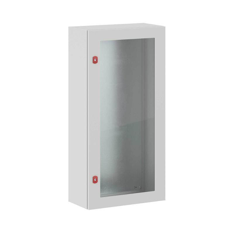 Корпус сварной навесной ST с прозрачной дверью и М/П ВхШхГ 1200 x 600 x 300 | R5STХ1263 | DKC — миниатюра 1