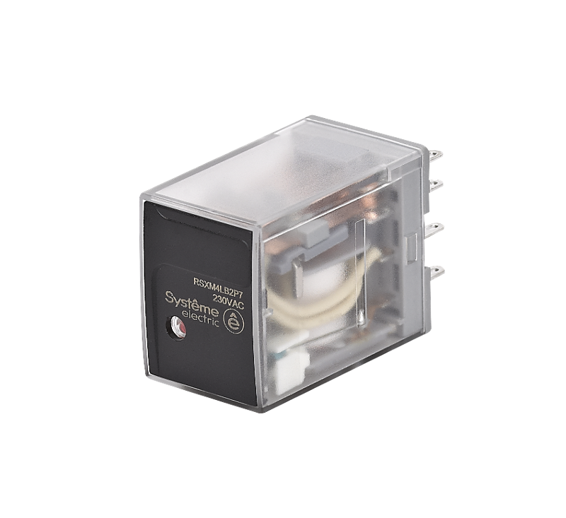 Реле 5A 4CO 230VAC LED | RSXM4LB2P7 | SE — Systeme Electric