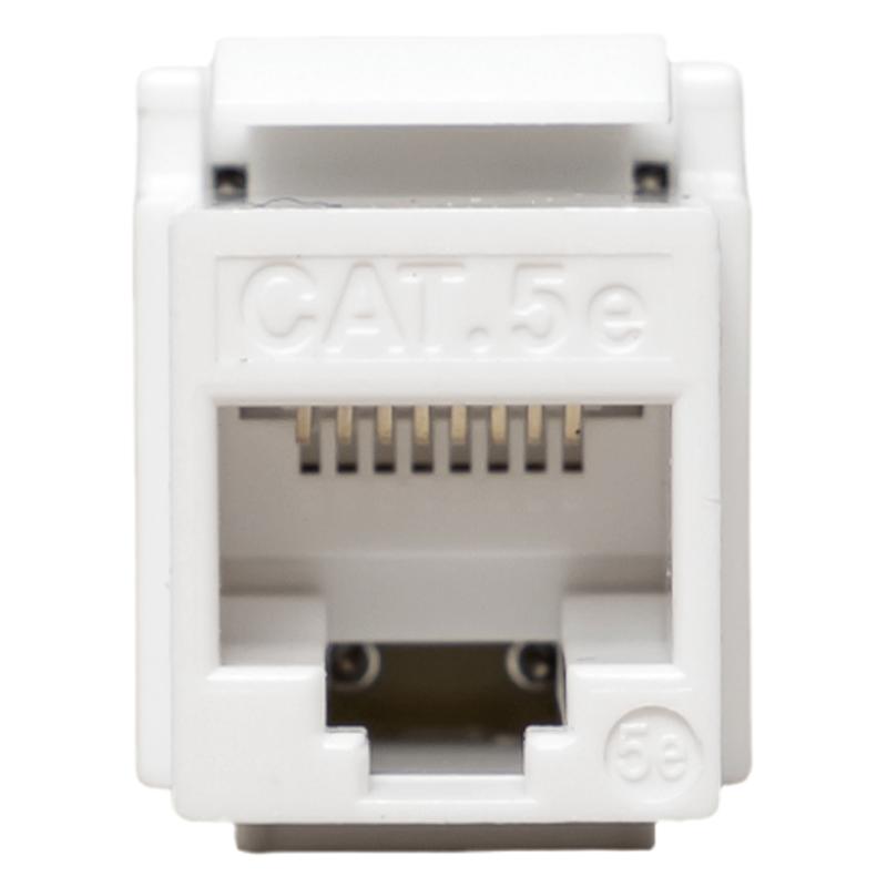 Модуль Keystone TERACOM PRO Cat.5E RJ-45 неэкранированный 110 IDC 180 градусов белый | TRP-KSTN-180D-5EUTP-WH | EKF — миниатюра 6