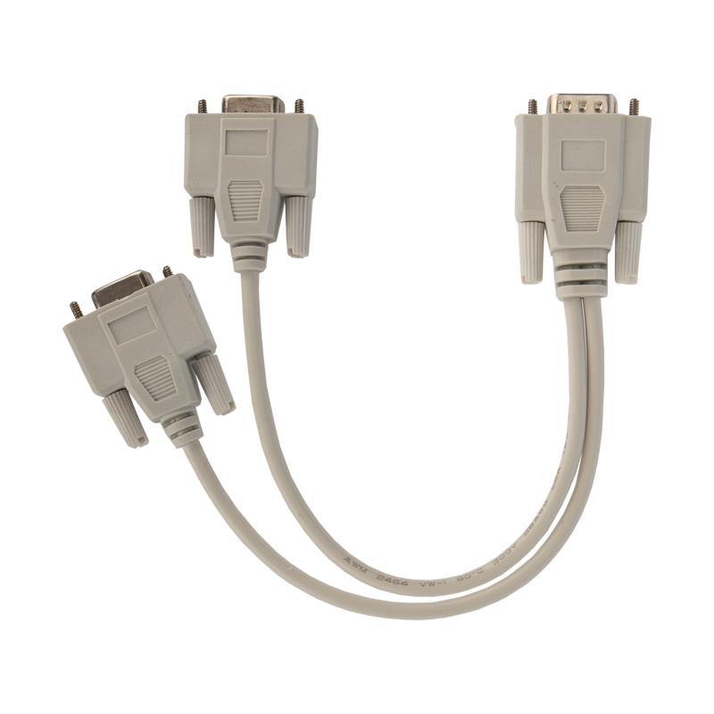 Переходник штекер VGA - 2 гнезда VGA, провод | 17-6834 | REXANT — REXANT