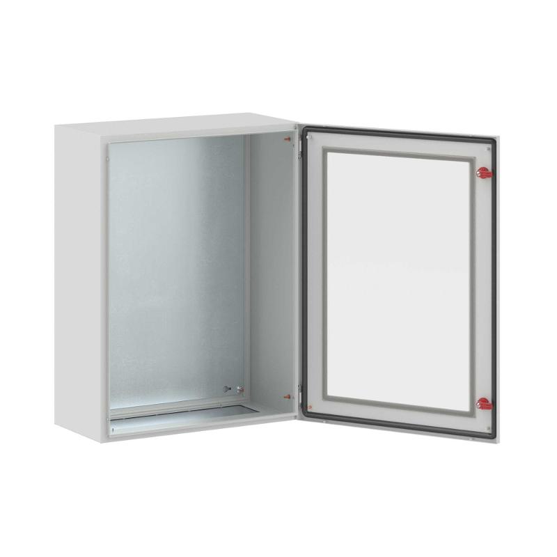 Корпус сварной навесной ST с прозрачной дверью и М/П ВхШхГ  800 x 600 x 300 | R5STX0863 | DKC — миниатюра 2