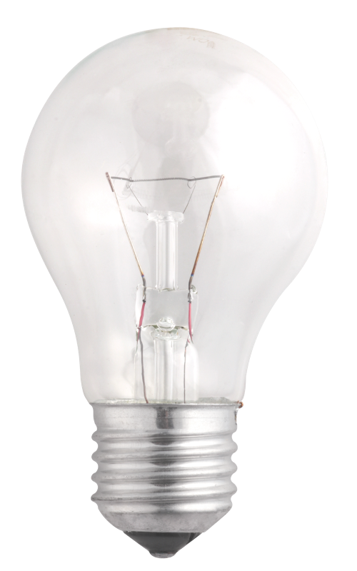 Лампа накаливания ЛОН  40Вт Е27 240В A55 clear (Б 230-40-5) | 3326623 | Jazzway — миниатюра 1