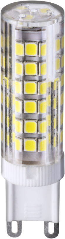Лампа светодиодная LED 6Вт G9 230В 4000К NLL-P-G9-6-230-4K капсульная прозрачная | 71269 | Navigator — Navigator