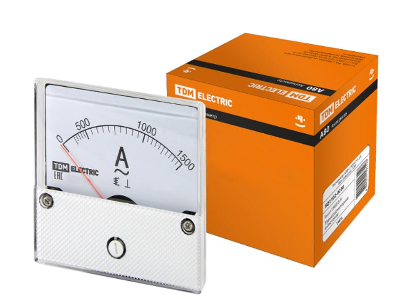 Амперметр А80Н 150А/5А-2,5, (без поверки), | SQ1102-0263 | TDM — TDM ELECTRIC