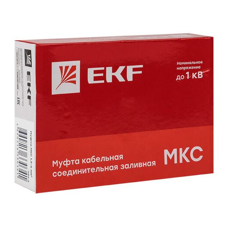 Муфта соединительная заливная МКС(Б) 1,5-6 мм2 (клеммник) EKF PROxima | mks-2-k-b | EKF — EKF