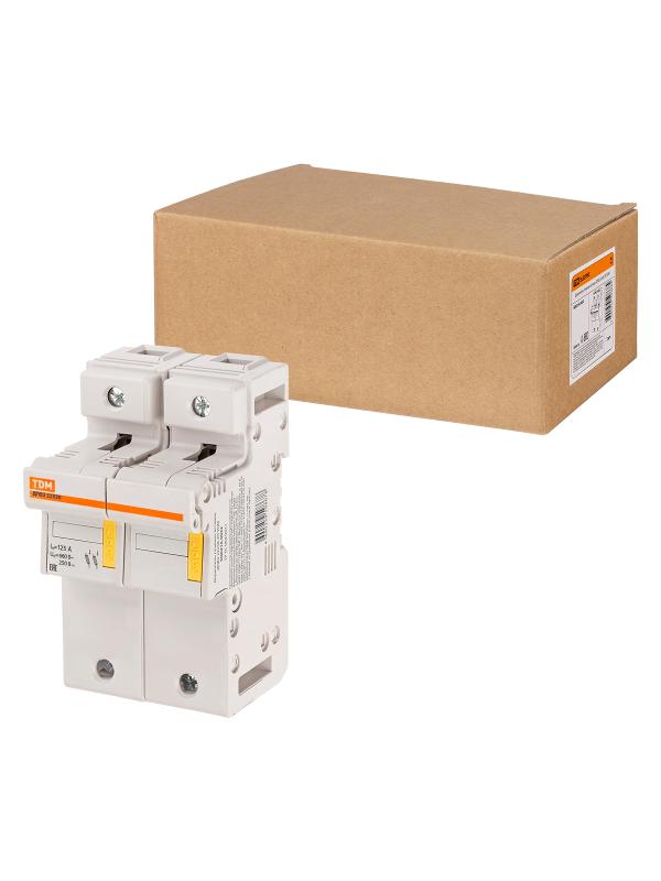 Держатель плавких вставок ДПВ2 22х58 2П | SQ0216-0022 | TDM — TDM ELECTRIC