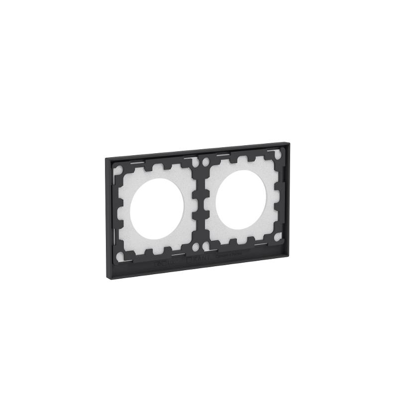 Рамка 2 поста IP44, KANT, черный уголь | 7012944 | DKC — миниатюра 5