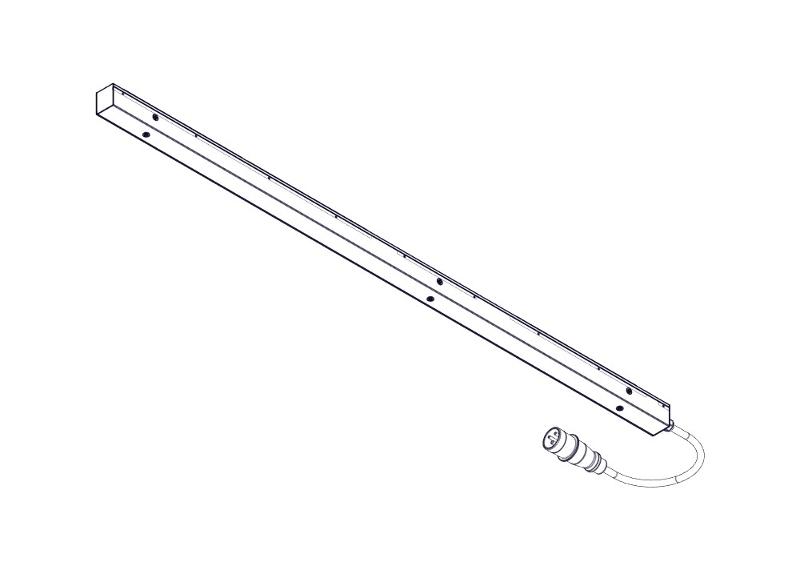 БРП Uniprom, управляемый, 0U, 400В, 3Ф, 16A, 36xC13 6xC19, 3м кабель, IEC309 | UP8981 | SE — миниатюра 8