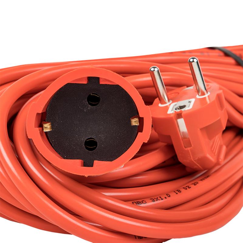 Удлинитель "Зевс 2.0" 30м c  заземлением ПВС 3*1 16А/3,5кВт PROxima  | USB02-16-310-1-30 | EKF — миниатюра 3