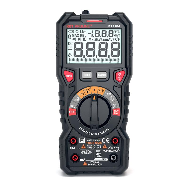 Мультиметр цифровой KT 118A "PROLINE" | 79126 | КВТ — КВТ