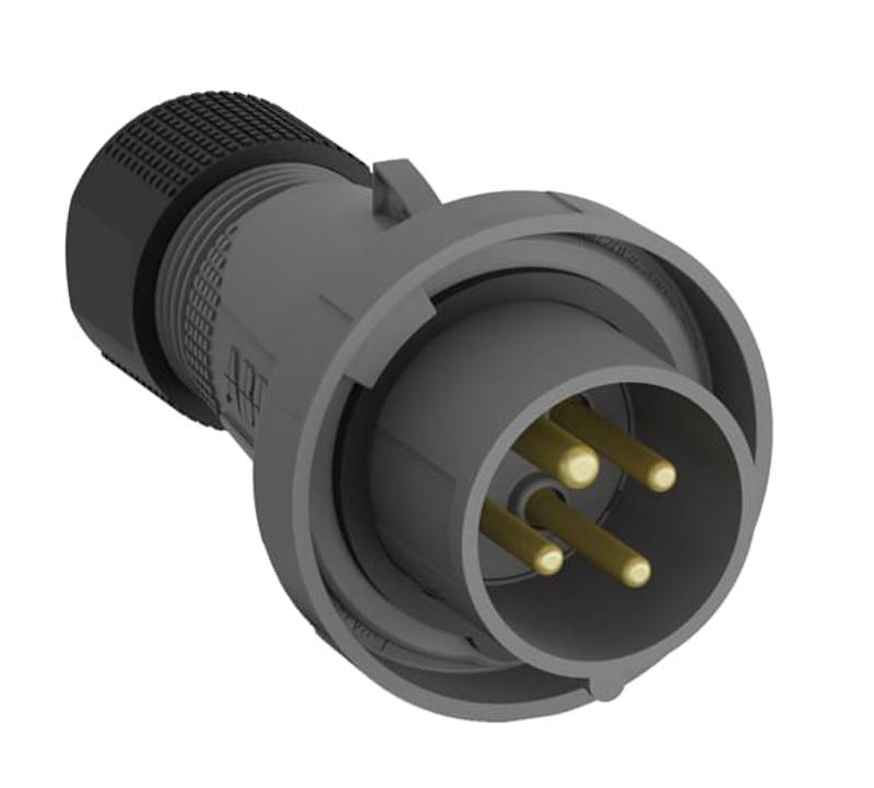 Вилка кабельная Easy&Safe 332EP1W, 32А, 3P+E, IP67, 1ч|2CMA101098R1000| ABB — ABB