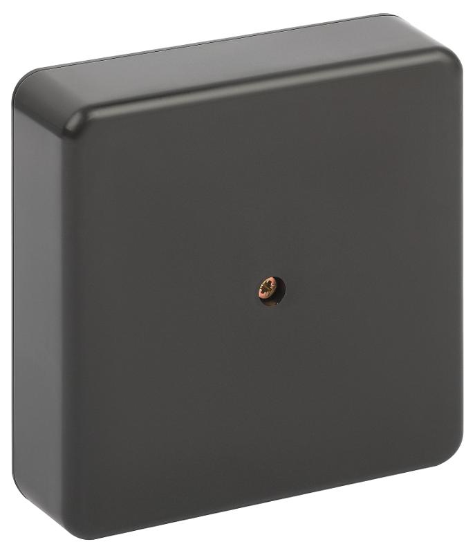 Распаячная коробка  BS-B-100-100-30 100х100х30мм без клеммы черная IP40 BS-B-100-100-30 | Б0061807 | ЭРА — ЭРА (Энергия света)