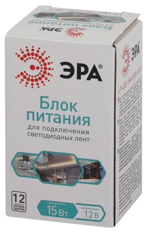 Блок питания  LP-LED 15W-IP20-12V-S | Б0061118 | ЭРА — миниатюра 2
