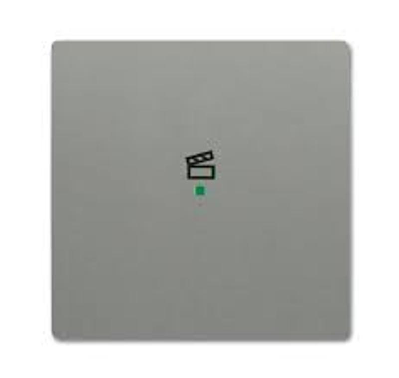 Клавиша одинарная free@home, сцена, future, цвет meteor/серый металлик|6220-0-0553| ABB — ABB