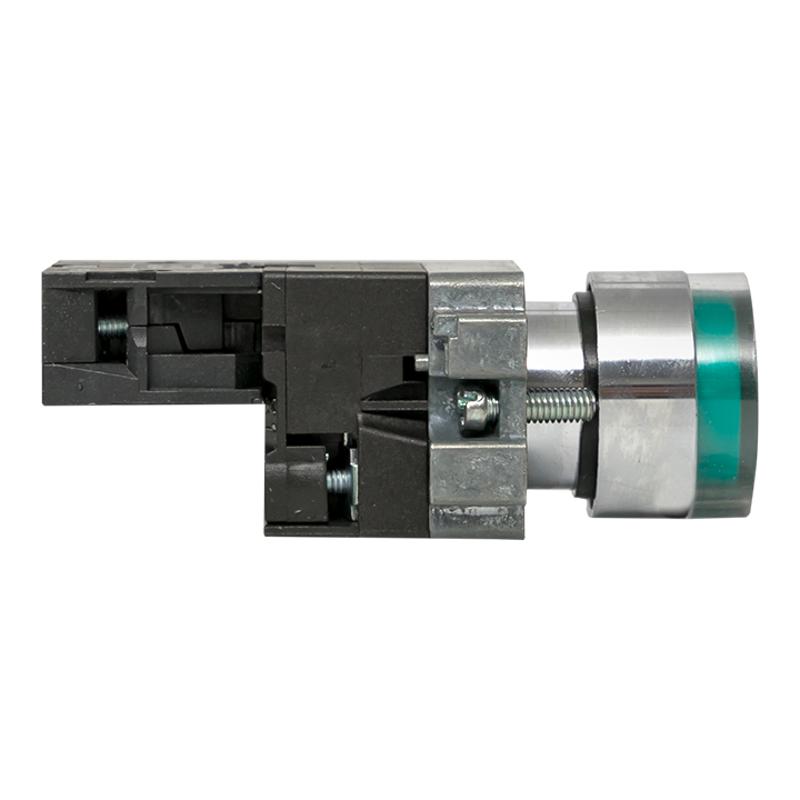 Кнопка BA31 с подстветкой 230В зеленая NO IP65  PROxima | xb2-bw31-230-65 | EKF — миниатюра 2