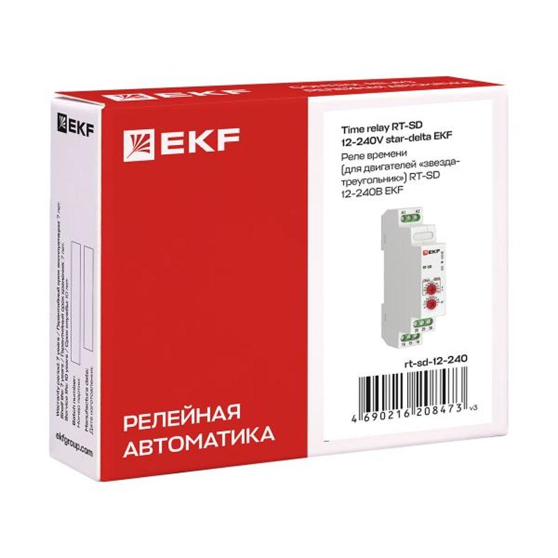 Реле времени (для двигателей "звезда-треугольник") RT-SD 12-240В EKF PROxima|rt-sd-12-240|EKF — миниатюра 11