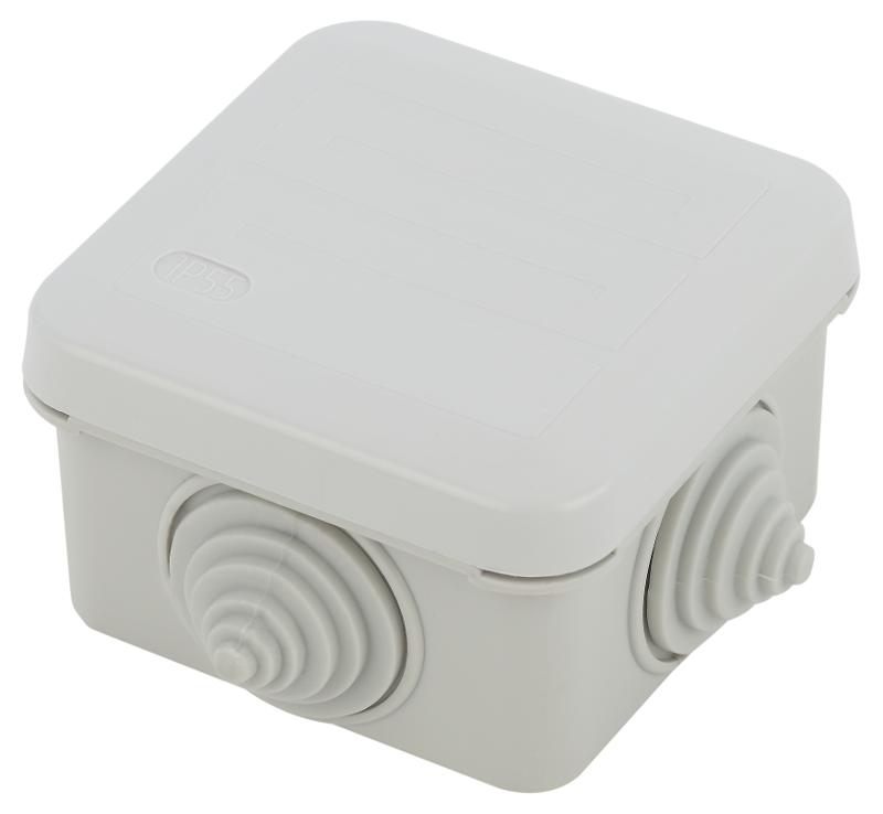 Распаячная коробка ЭРА KORz-70-70-40-4gv о/у 70х70х40мм крышка 4 сальника IP55 | Б0055758 | ЭРА — ЭРА (Энергия света)
