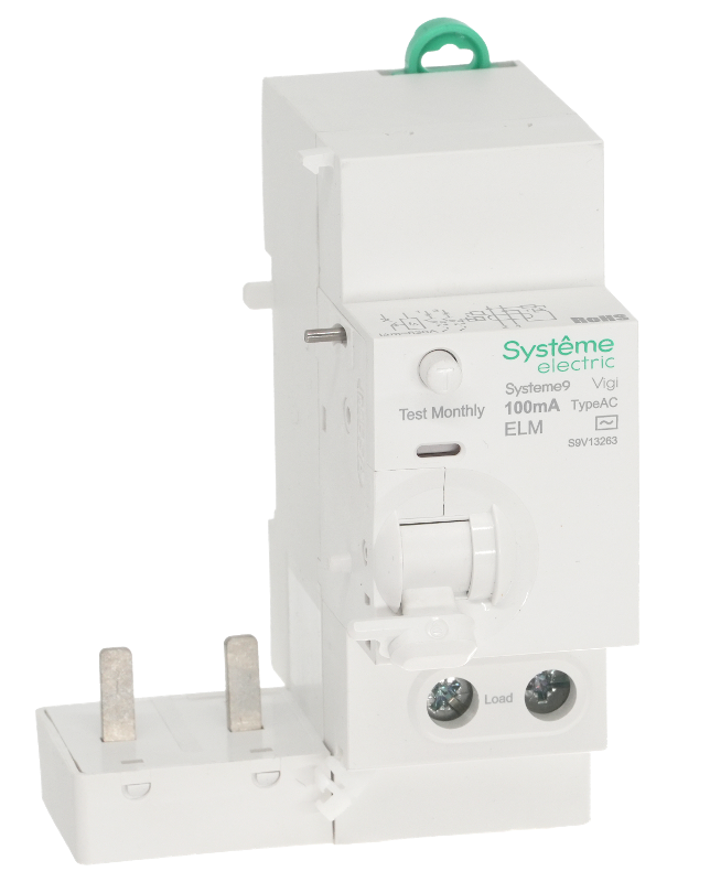 Systeme9 Блок диф. тока (БДТ) 63A 2P 100мА Тип-AC 230В | S9V13263 | SE — миниатюра 6