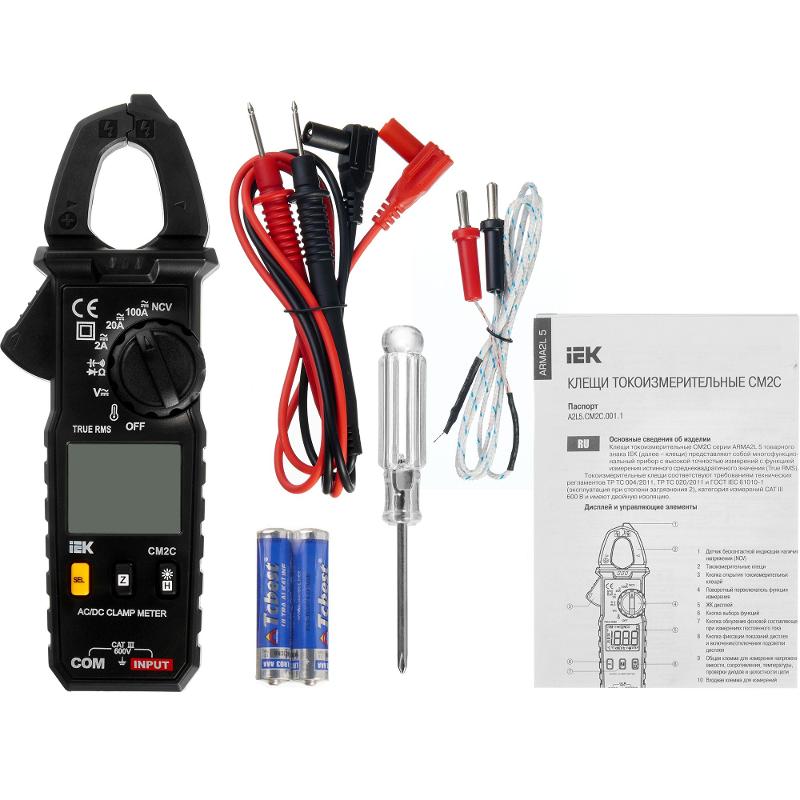 Клещи токоизмерительные ARMA2L 5 CM2C | A2L5-CM13-02 | IEK — миниатюра 6