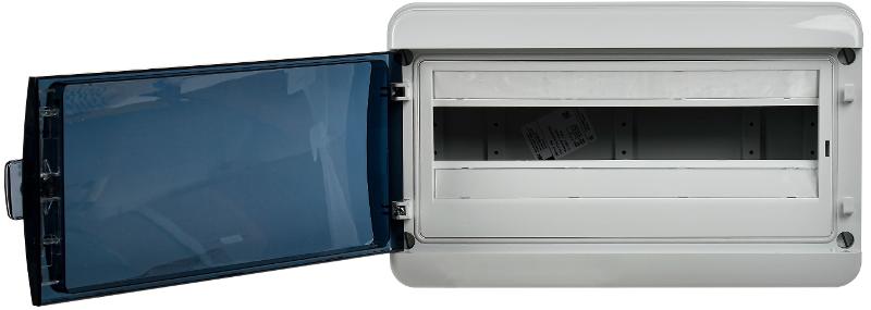 Корпус пластиковый навеснойна 18 модулей КМПн-18 IP65 черная прозрачная дверь TEKFOR | TF5-KP72-N-18-65-K03-K02 TEKFOR | IEK — миниатюра 3