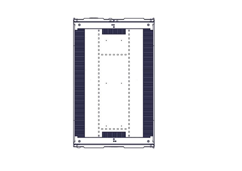 Шкаф Systeme Electric, серия Uniprom, 42U-750/1200, боковые панели 4шт, черный | UR3350 | SE — миниатюра 8