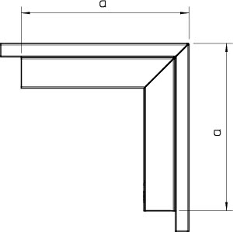 Угол внешний для кабель-канала LKM 40x60 мм, FS ( LKM A40060FS )  | 6247571 | OBO Bettermann — миниатюра 3